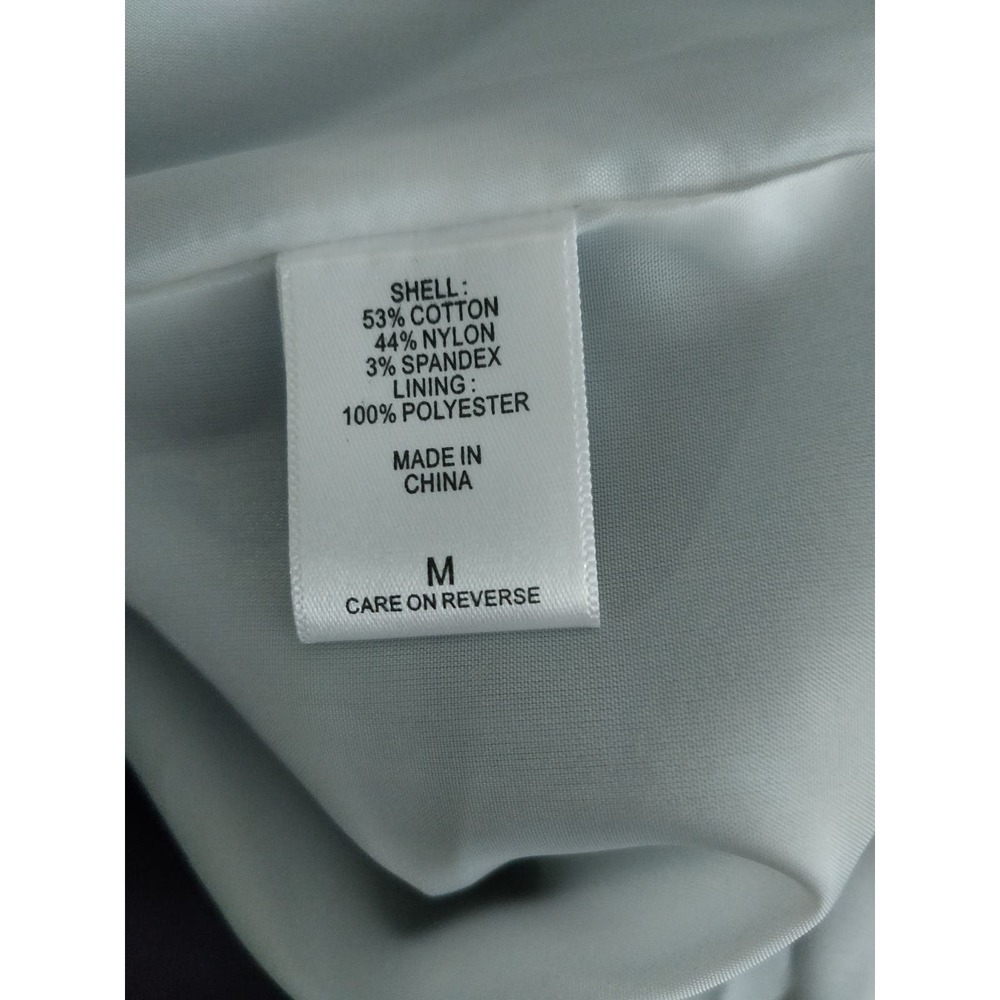 3/$20 Forever 21 Black White Colorblock Peacoat Trench Longline Jacket M - Picture 11 of 13